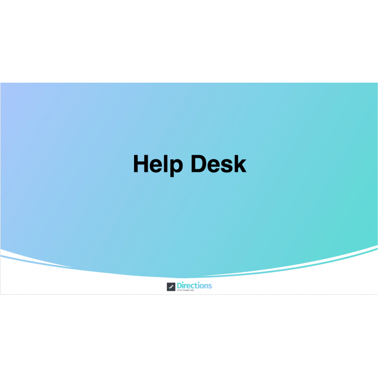 Help Desk Sponsor logo