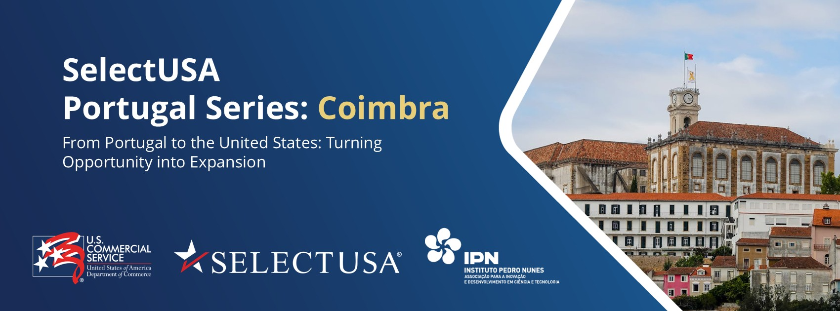 SelectUSAPortugal-Coimbra - Event cover image