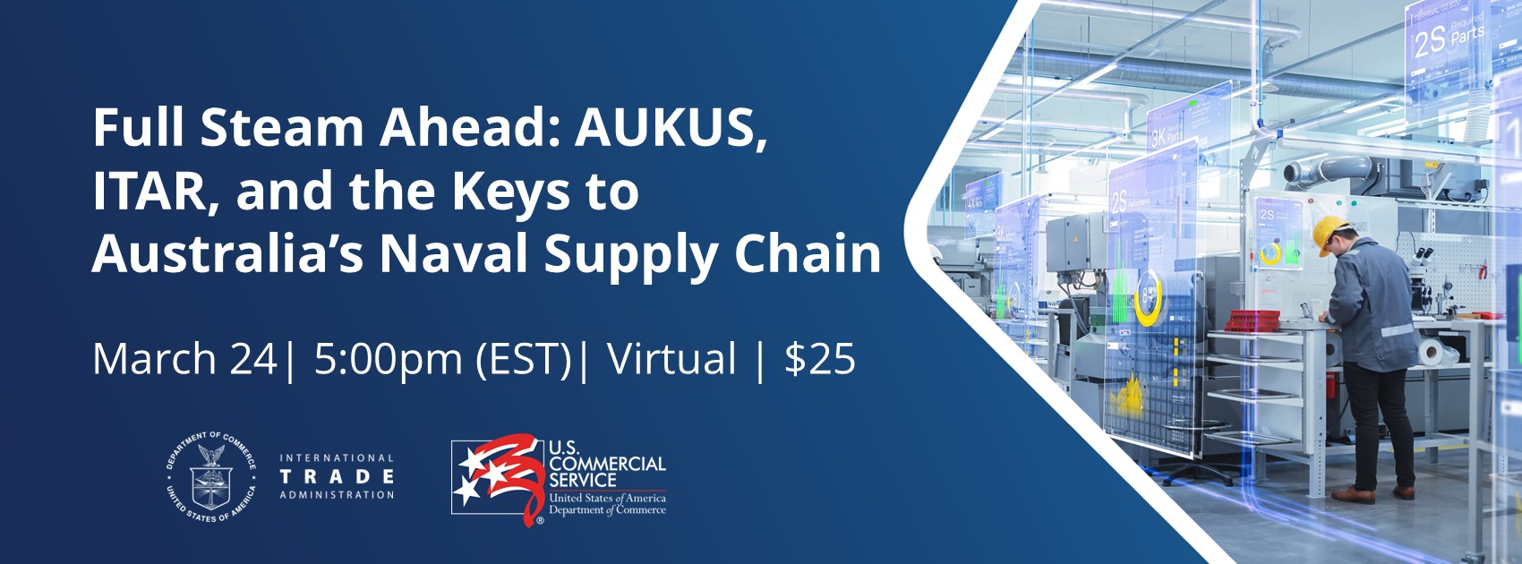 AUKUSFullSteamAheadITAR - Event cover image