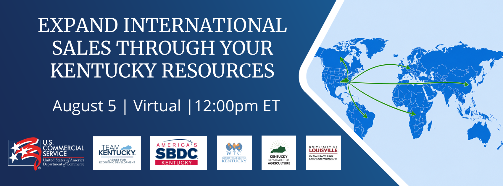 ExpandInternationalSalesthroughyourKentuckyResourc - Event cover image